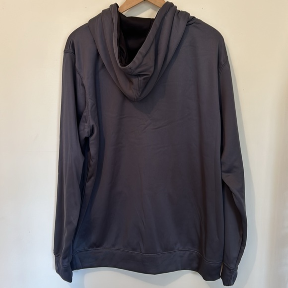 Realtree Men’s Hoodie Gray with Graphic Logo Print Front Pocket Size Large - Picture 2 of 9